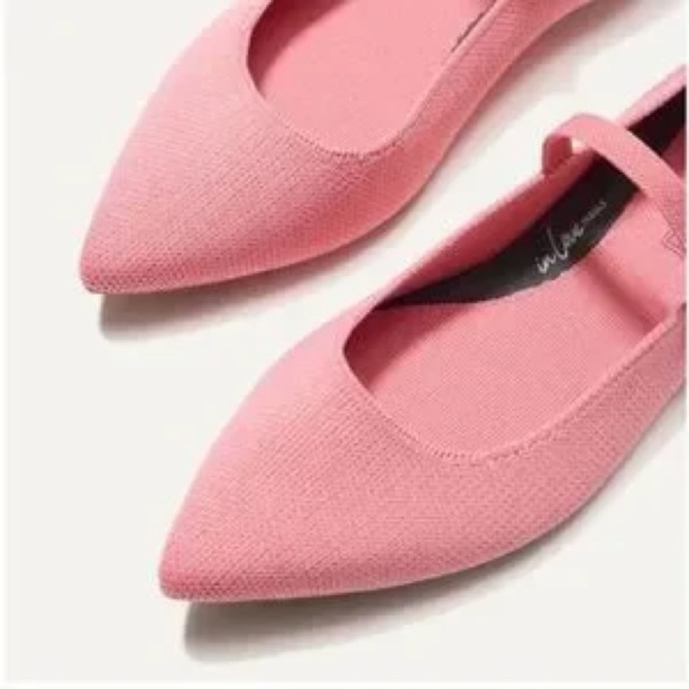 NEW ROTHY’S The Point Mary Jane II in Tulip Pink size 9.5 - Picture 4 of 12